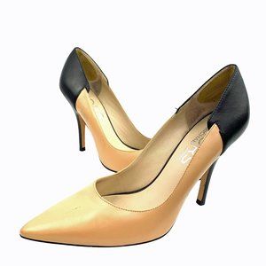 KORS Michael Kors Two-Toned‎ Leather Classic Pumps